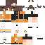Minecraft skin texture, 64x64 pixels