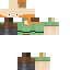 Minecraft skin texture, 64x64 pixels