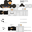 Minecraft skin texture, 64x64 pixels