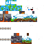 Minecraft skin texture, 64x64 pixels