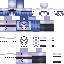 Minecraft skin texture, 64x64 pixels