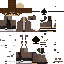 Minecraft skin texture, 64x64 pixels