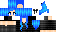 Minecraft skin texture, 64x32 legacy pixels