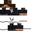 Minecraft skin texture, 64x64 pixels