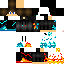 Minecraft skin texture, 64x64 pixels