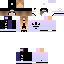 Minecraft skin texture, 64x64 pixels