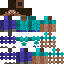 Minecraft skin texture, 64x64 pixels