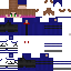 Minecraft skin texture, 64x64 pixels