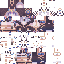 Minecraft skin texture, 64x64 pixels