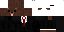 Minecraft skin texture, 64x32 legacy pixels