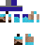 Minecraft skin texture, 64x64 pixels
