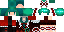 Minecraft skin texture, 64x32 legacy pixels