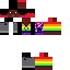 Minecraft skin texture, 64x64 pixels