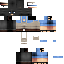 Minecraft skin texture, 64x64 pixels