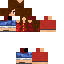Minecraft skin texture, 64x64 pixels