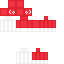 Minecraft skin texture, 64x64 pixels