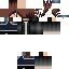 Minecraft skin texture, 64x64 pixels