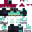 Minecraft skin texture, 64x64 pixels