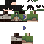 Minecraft skin texture, 64x64 pixels