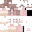Minecraft skin texture, 64x64 pixels