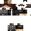 Minecraft skin texture, 64x64 pixels