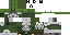 Minecraft skin texture, 64x32 legacy pixels