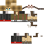 Minecraft skin texture, 64x64 pixels