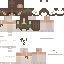 Minecraft skin texture, 64x64 pixels