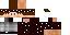 Minecraft skin texture, 64x32 legacy pixels
