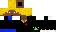 Minecraft skin texture, 64x32 legacy pixels