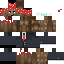 Minecraft skin texture, 64x64 pixels