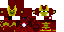 Minecraft skin texture, 64x32 legacy pixels