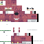 Minecraft skin texture, 64x64 pixels