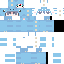 Minecraft skin texture, 64x64 pixels