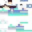 Minecraft skin texture, 64x64 pixels