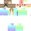 Minecraft skin texture, 64x64 pixels