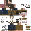 Minecraft skin texture, 64x64 pixels