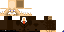 Minecraft skin texture, 64x32 legacy pixels