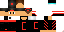 Minecraft skin texture, 64x32 legacy pixels