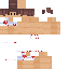 Minecraft skin texture, 64x64 pixels