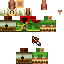Minecraft skin texture, 64x64 pixels