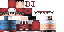 Minecraft skin texture, 64x32 legacy pixels