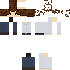 Minecraft skin texture, 64x64 pixels