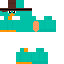 Minecraft skin texture, 64x64 pixels