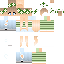 Minecraft skin texture, 64x64 pixels
