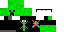 Minecraft skin texture, 64x32 legacy pixels