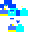 Minecraft skin texture, 64x64 pixels