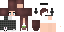Minecraft skin texture, 64x32 legacy pixels