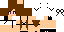 Minecraft skin texture, 64x32 legacy pixels