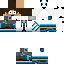 Minecraft skin texture, 64x64 pixels